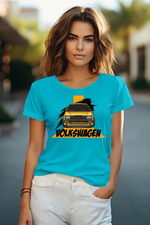 VW Golf 2 Volkswagen Design 2 - Volkswagen Golf 2 Női O-nyakú Póló