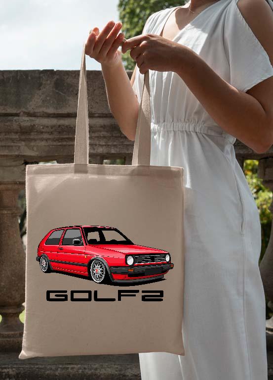 Volkswagen Golf 2 style1 - Volkswagen Golf 2 Vászontáska