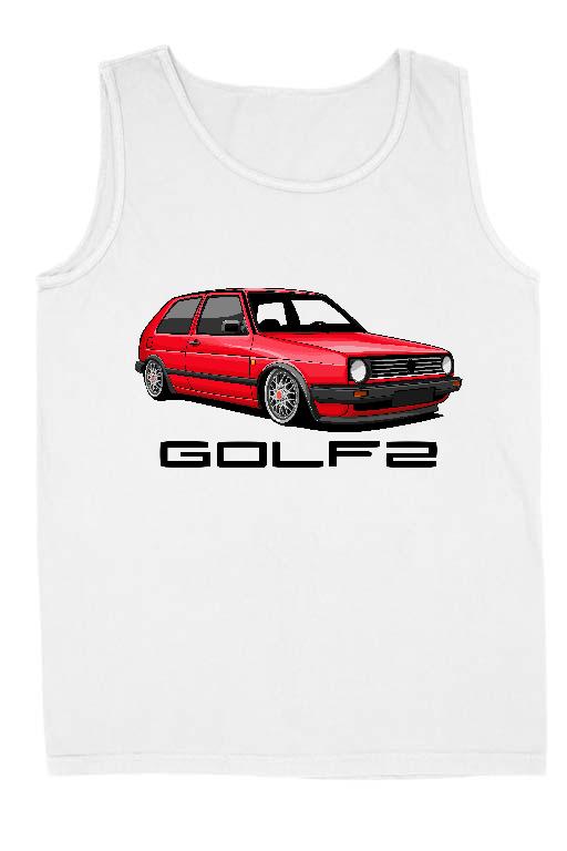 Volkswagen Golf 2 style1 - Volkswagen Golf 2 Férfi Ujjatlan