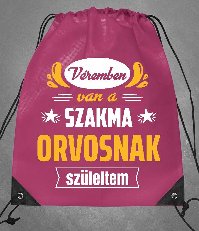 Véremben van a szakma Orvos - Orvos Tornazsák