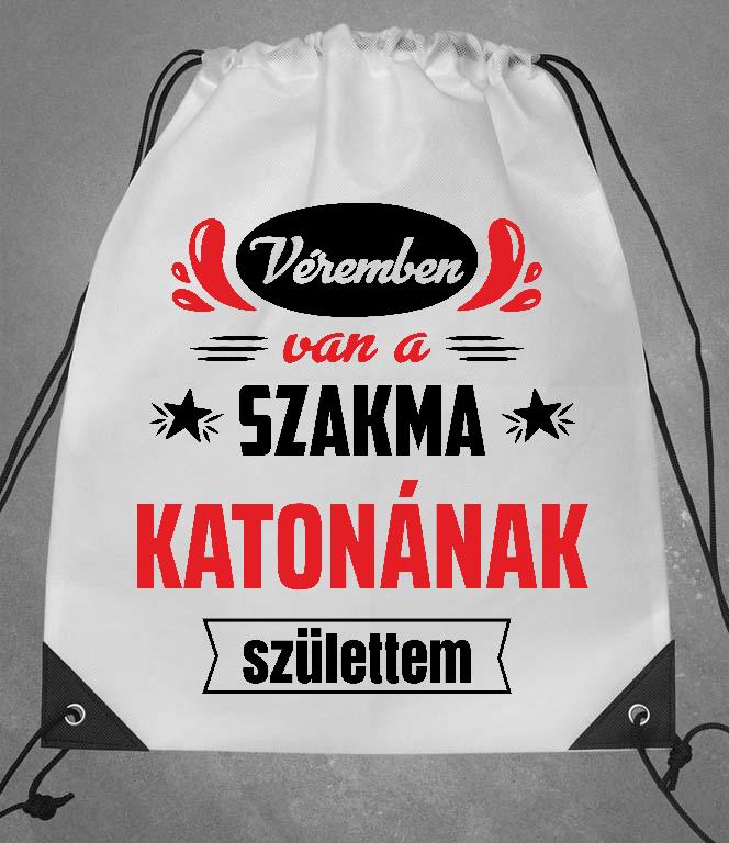 Véremben van a szakma Katona - Katona Tornazsák