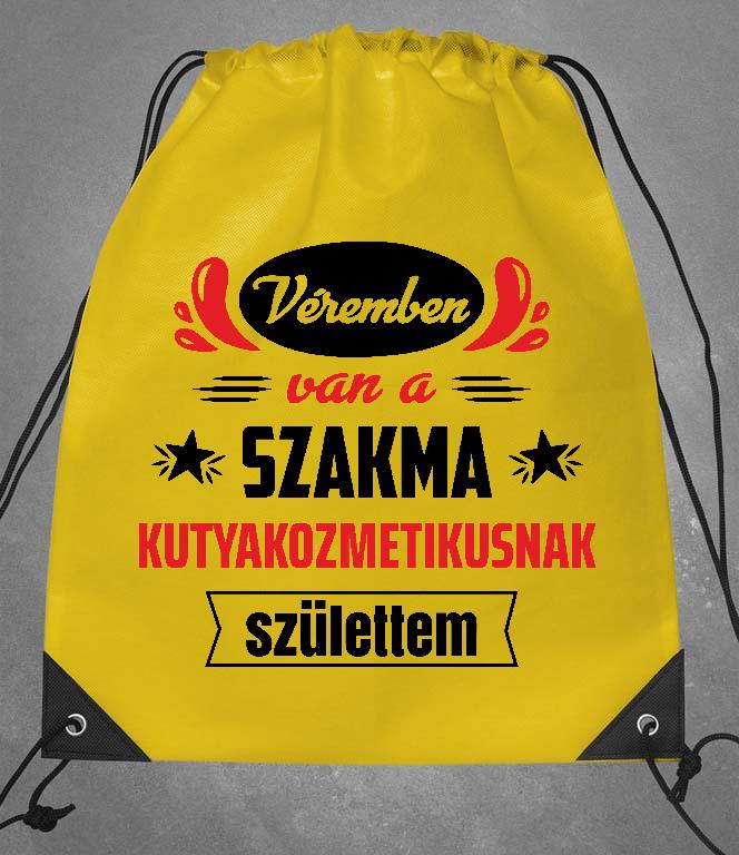 Véremben van a szakma Kutyakozmetikus - Kutyakozmetikus Tornazsák