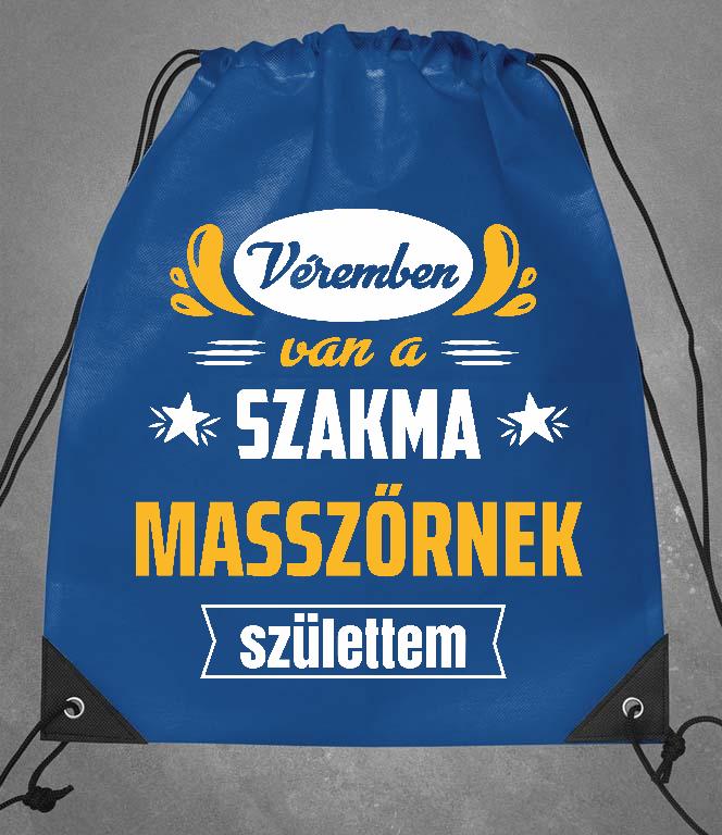 Véremben van a szakma Masszőr - Masszőr Tornazsák