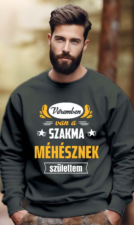 Véremben van a szakma Méhész - Méhész Férfi Pulóver