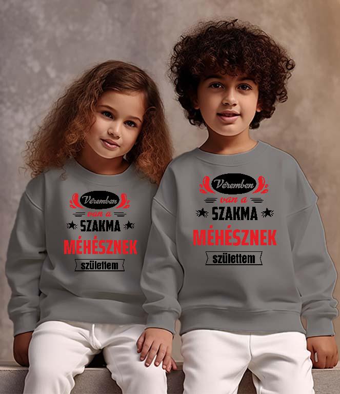 Véremben van a szakma Méhész - Méhész Gyerek Pulóver