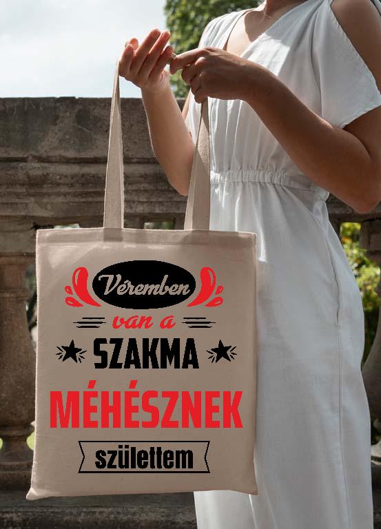 Véremben van a szakma Méhész - Méhész Vászontáska