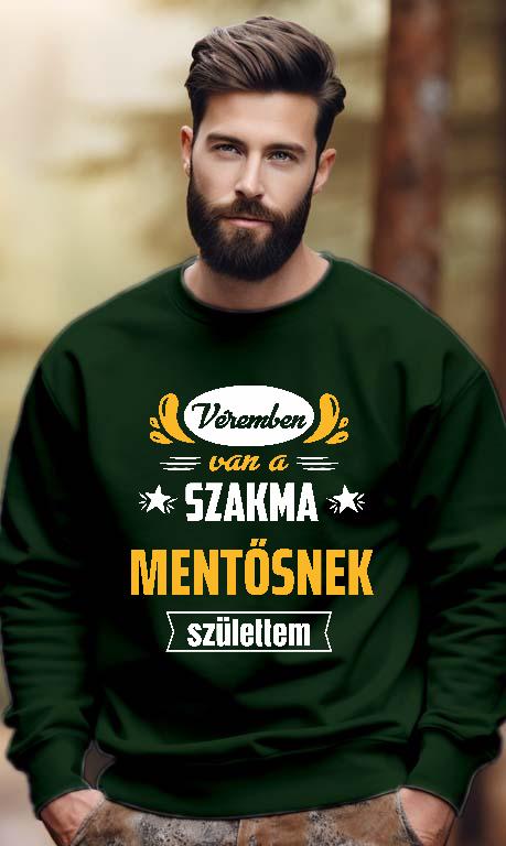 Véremben van a szakma Mentős - Mentős Férfi Pulóver