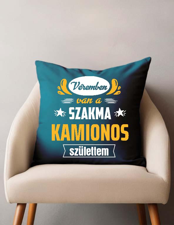 Véremben van a szakma Kamionos - Kamionos Párnahuzat