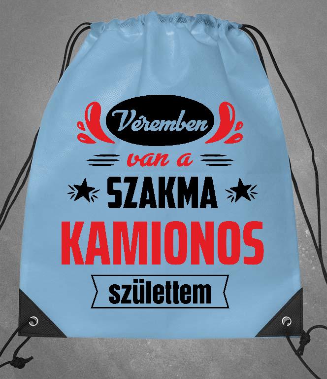 Véremben van a szakma Kamionos - Kamionos Tornazsák