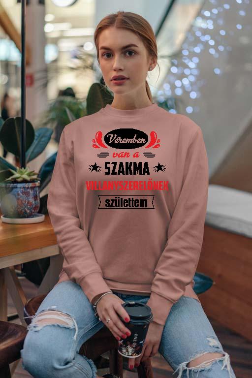 Véremben van a szakma Villanyszerelő - Villanyszerelő Női Pulóver