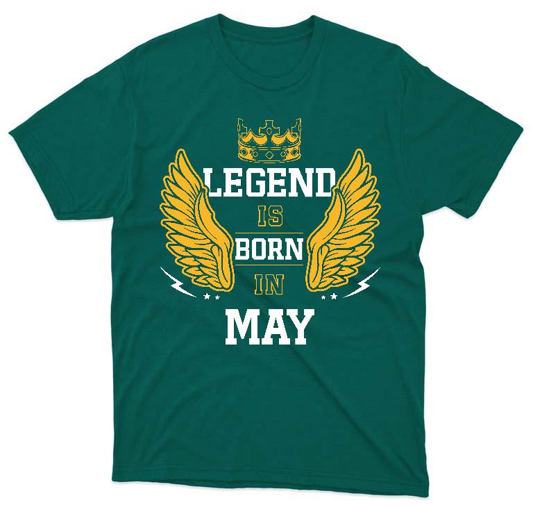 Legend is born in May - Születésnap Május Férfi Prémium Póló