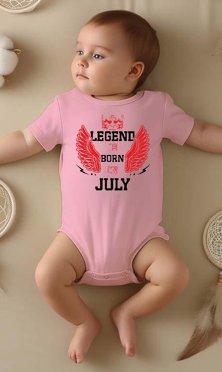 Legend is born in July - Születésnap Július Gyerek Body