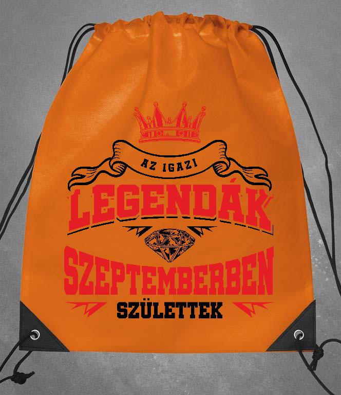 Az igazi Legendák Szeptemberben születtek - Születésnap Szeptember Tornazsák