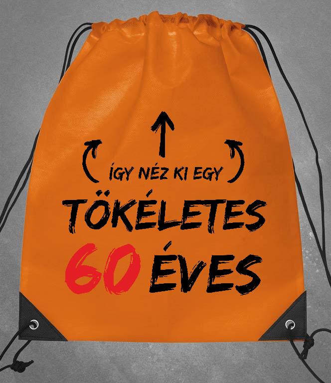 Így néz ki egy tökéletes 60 éves - Évfordulós Tornazsák