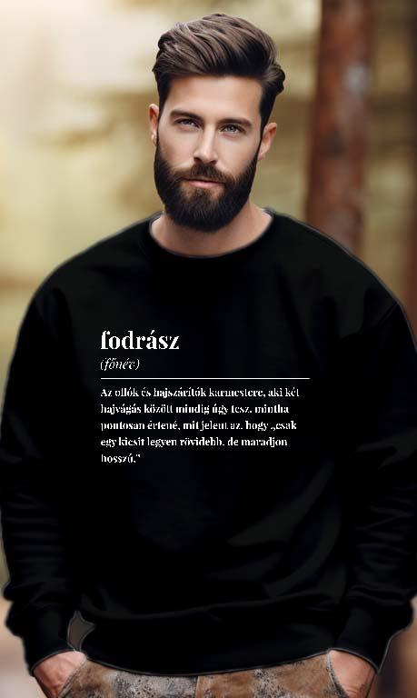 Fodrász szakkifejezés - Fodrász Férfi Pulóver