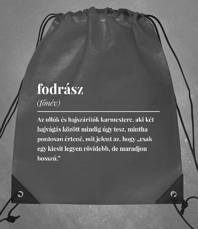 Fodrász szakkifejezés - Fodrász Tornazsák