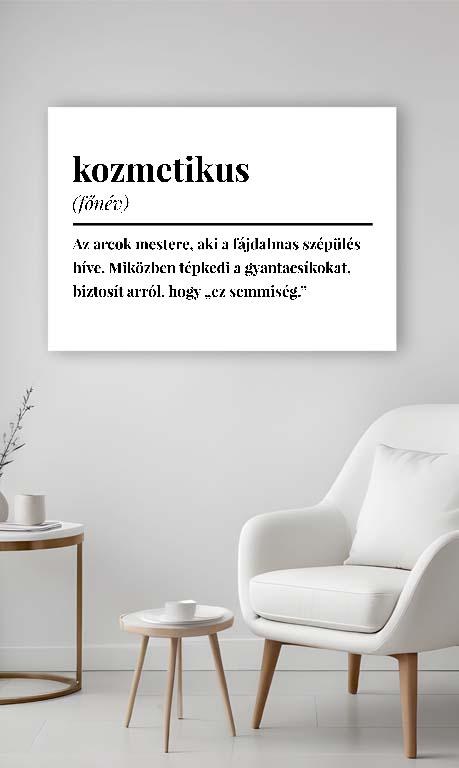 Kozmetikus szakkifejezés - Kozmetikus Vászonkép