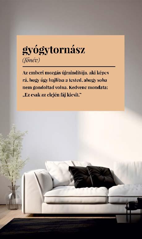 Gyógytornász szakkifejezés - Gyógytornász Poszter