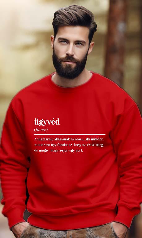 Ügyvéd szakkifejezés - Ügyvéd Férfi Pulóver