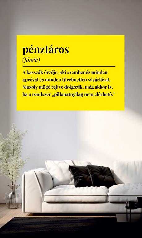 Pénztáros szakkifejezés - Pénztáros Poszter