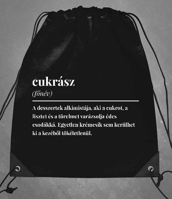 Cukrász szakkifejezés - Cukrász Tornazsák