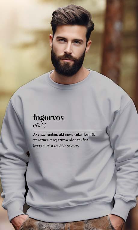 Fogorvos szakkifejezés - Fogorvos Férfi Pulóver
