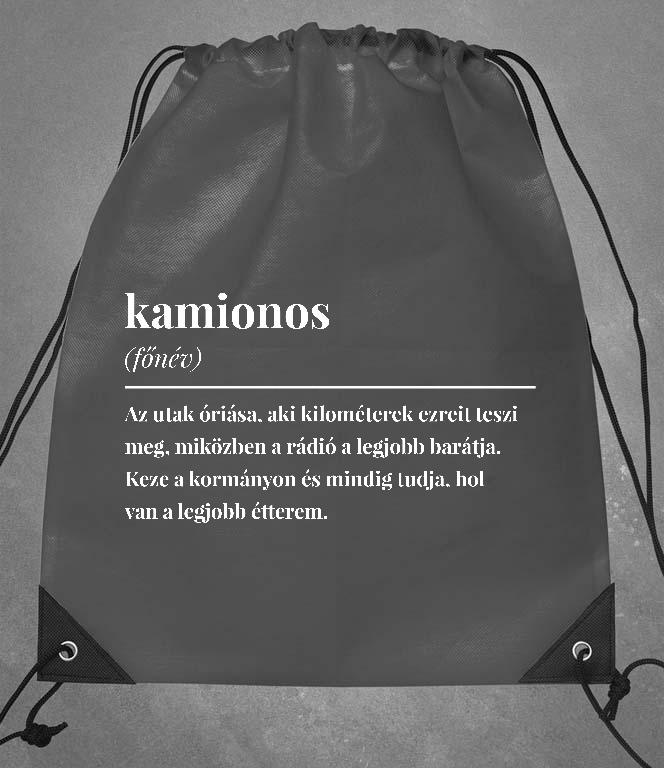 Kamionos szakkifejezés - Kamionos Tornazsák