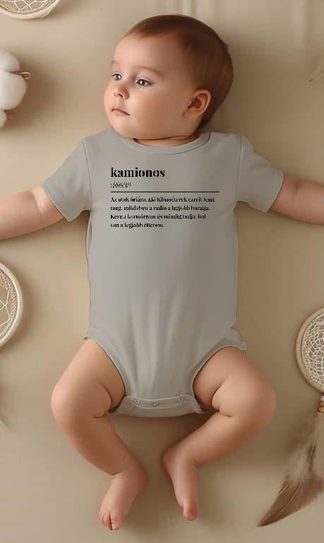 Kamionos szakkifejezés - Kamionos Gyerek Body