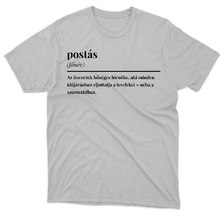 Postás szakkifejezés - Postás Férfi Környakú Póló