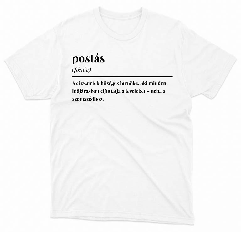 Postás szakkifejezés - Postás Férfi Prémium Póló