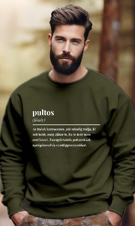 Pultos szakkifejezés - Pultos Férfi Pulóver