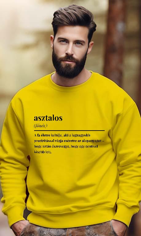 Asztalos szakkifejezés - Asztalos Férfi Pulóver