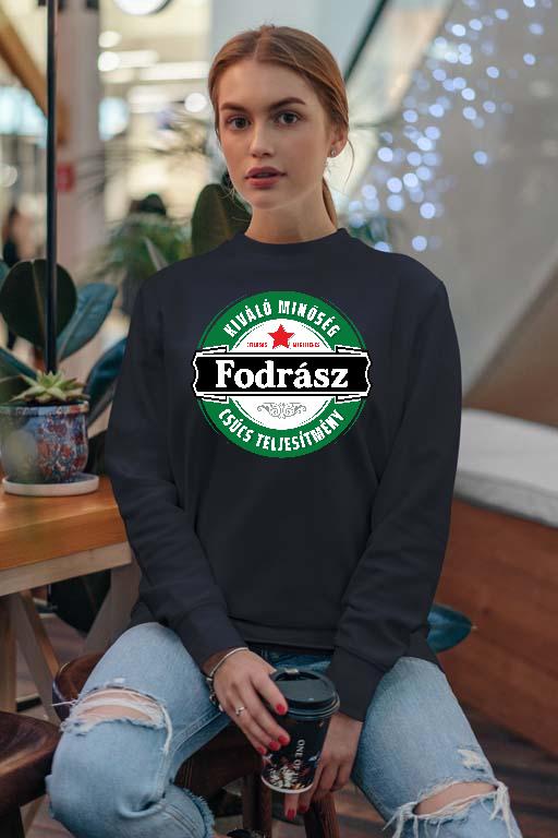 Fodrász csúcs teljesítmény  - Fodrász Női Pulóver