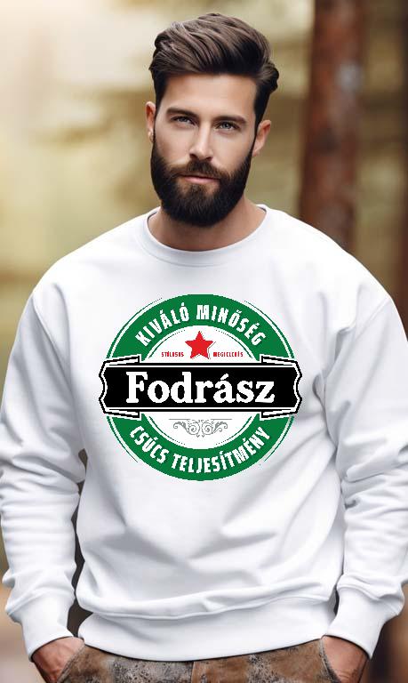 Fodrász csúcs teljesítmény  - Fodrász Férfi Pulóver