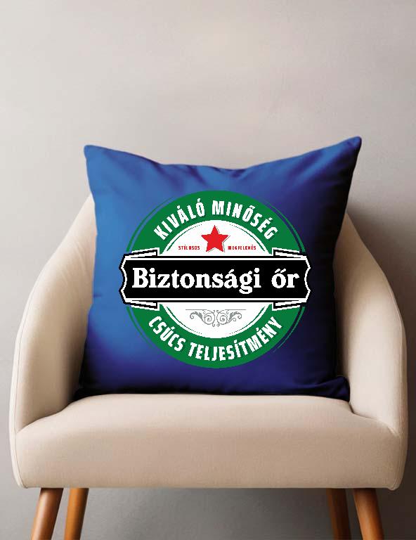 Biztonsági őr csúcs teljesítmény  - Biztonsági őr Párnahuzat