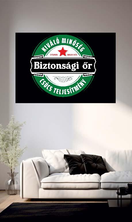 Biztonsági őr csúcs teljesítmény  - Biztonsági őr Poszter