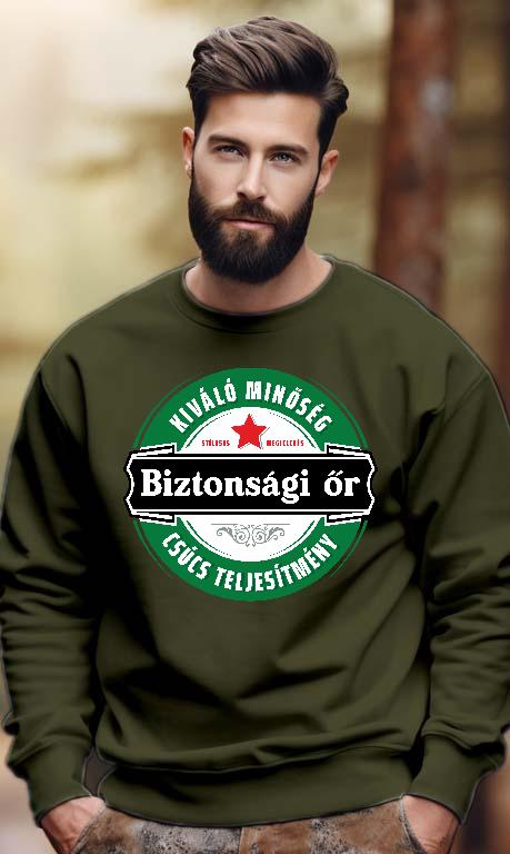Biztonsági őr csúcs teljesítmény  - Biztonsági őr Férfi Pulóver