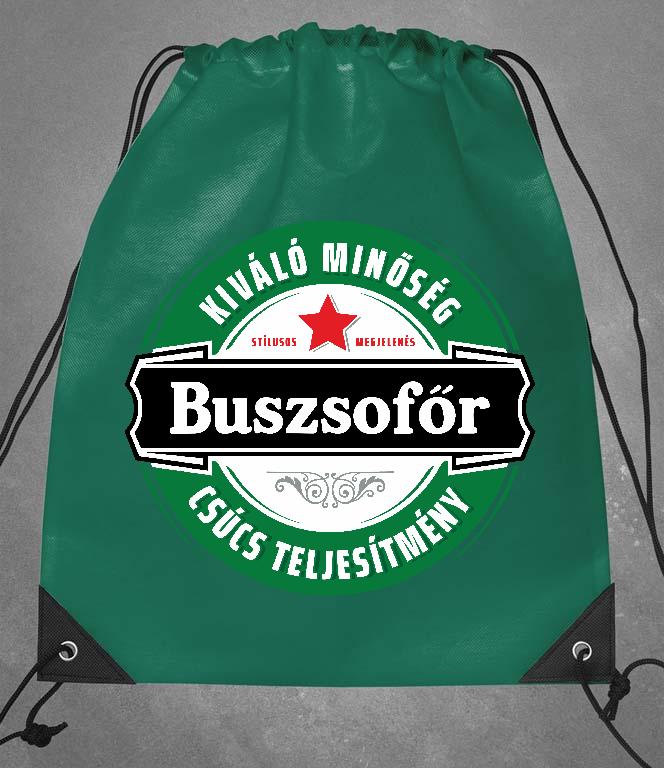 Buszsofőr csúcs teljesítmény - Buszsofőr Tornazsák