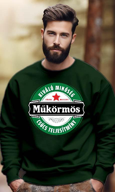 Műkörmös csúcs teljesítmény - Műkörmös Férfi Pulóver