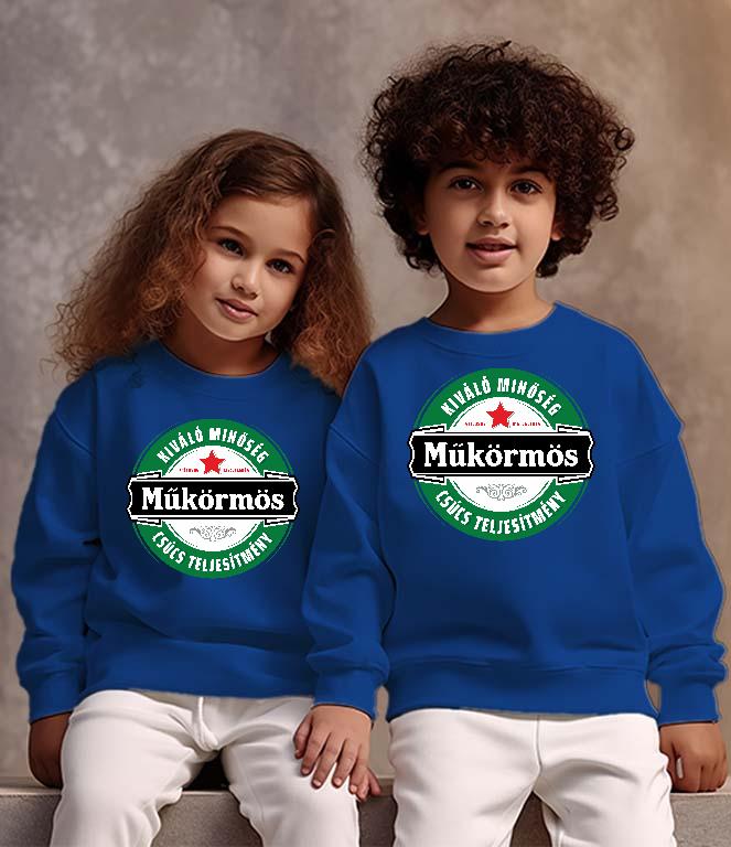 Műkörmös csúcs teljesítmény - Műkörmös Gyerek Pulóver