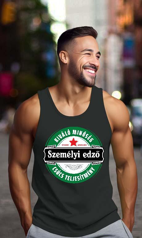 Személyi edző csúcs teljesítmény - Személyi edző Férfi Ujjatlan