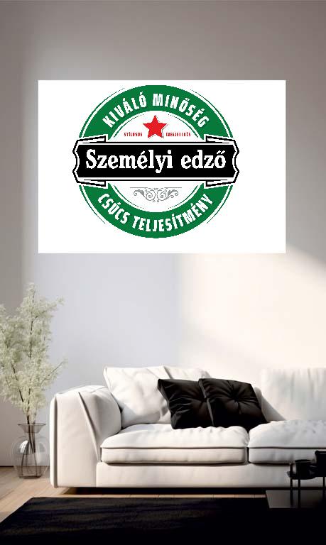 Személyi edző csúcs teljesítmény - Személyi edző Poszter