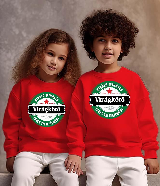 Virágkötő csúcs teljesítmény - Virágkötő Gyerek Pulóver