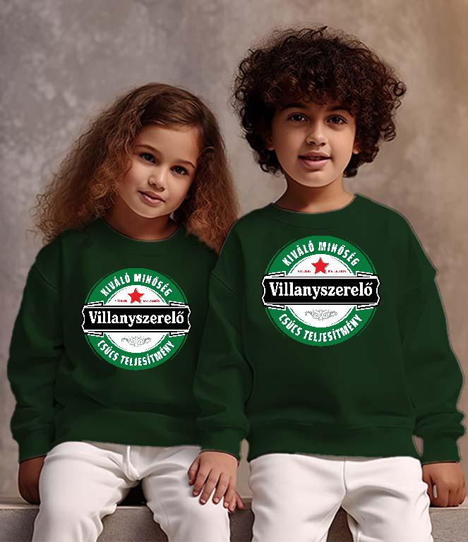 Villanyszerelő csúcs teljesítmény - Villanyszerelő Gyerek Pulóver
