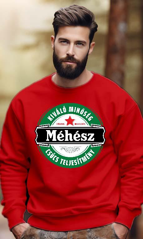 Méhész csúcs teljesítmény - Méhész Férfi Pulóver