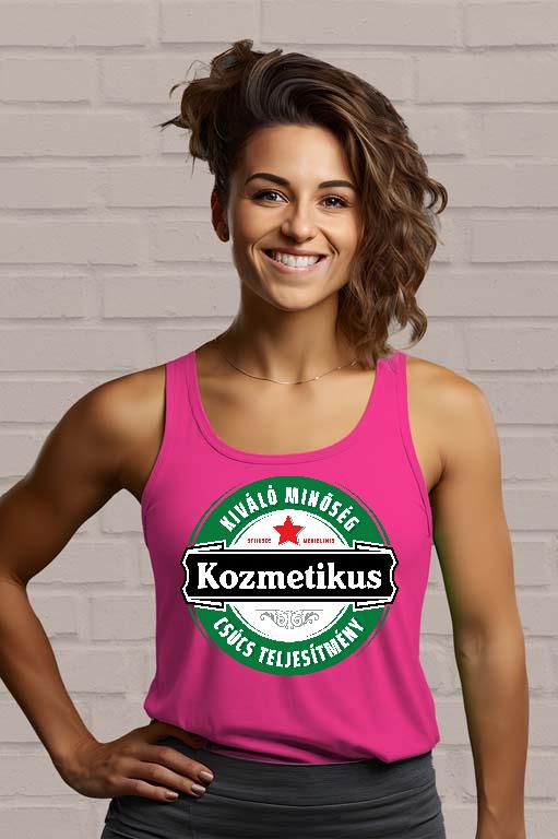 Kozmetikus csúcs teljesítmény - Kozmetikus Női Trikó
