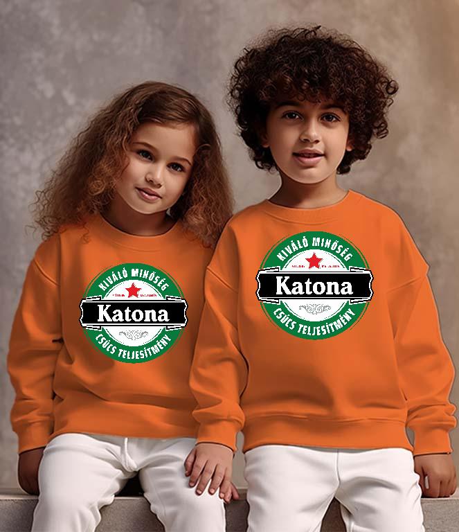 Katona csúcs teljesítmény - Katona Gyerek Pulóver