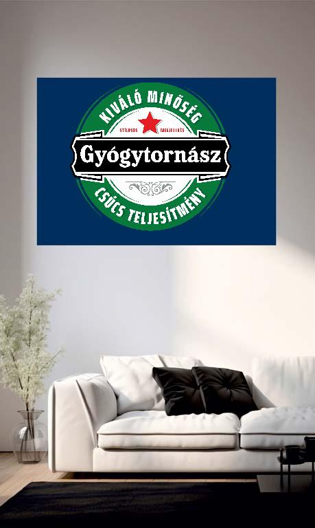 Gyógytornász csúcs teljesítmény  - Gyógytornász Poszter