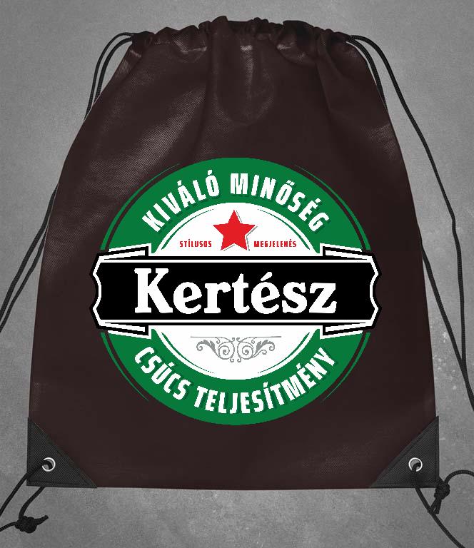 Kertész csúcs teljesítmény - Kertész Tornazsák