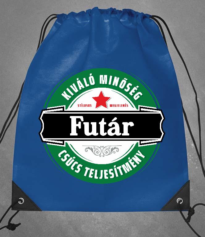 Futár csúcs teljesítmény - Futár Tornazsák